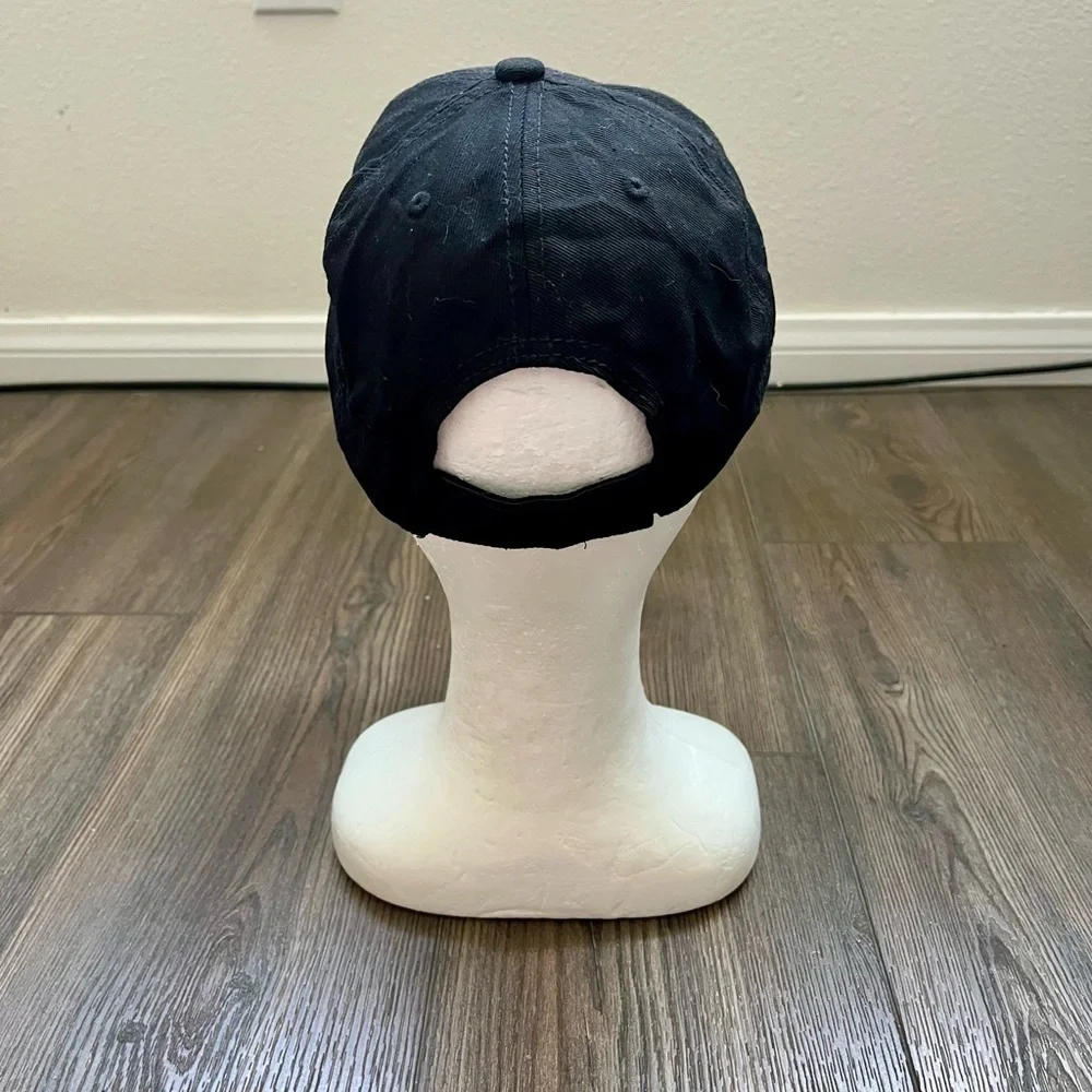 Black Cap with Gold 'TOKYO' Embroidery